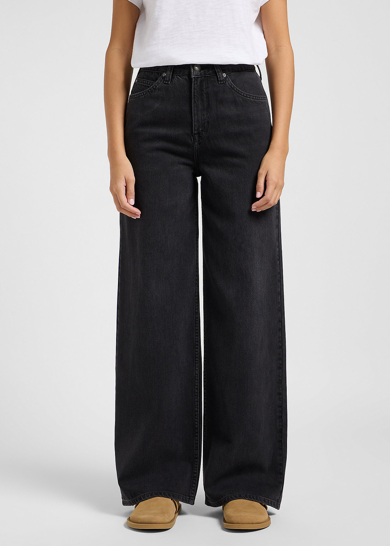 Damskie Spodnie Dzinsowe Lee Stella Dark Memory - 112363522