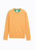 Meski Sweter Tom Tailor Basic Knitted Sweater Peachy Orange Melange - 1039810-37378