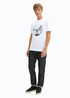 Meski T Shirt Tom Tailor T Shirt With Photo Print White - 1045661-20000