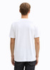 Meski T Shirt Tom Tailor T Shirt With Photo Print White - 1045661-20000