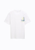 Meski T Shirt Tom Tailor T Shirt White - 1045664-20000