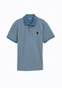 Meska Koszulka Polo Tom Tailor Polo Tee Blue Irregular Design - 1045682-37267