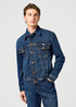 Meska Kurtka Dzinsowa Wrangler Classic Denim Jacket Madow Haze - 112362651