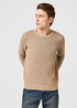 Meski Sweter Wrangler Crewneck Sweater Timberwolf - 112364321