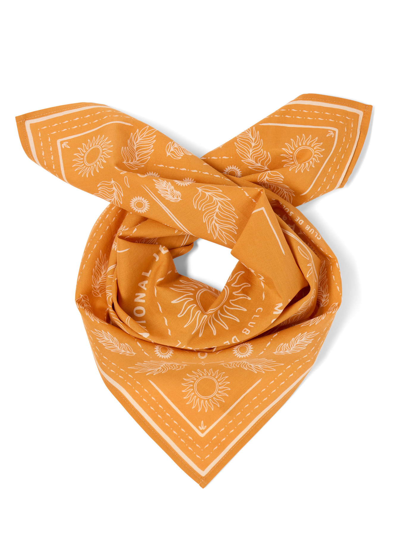 Damski Szalik Mustang Sunrise Bandana Golden Oak - 1016135-7080