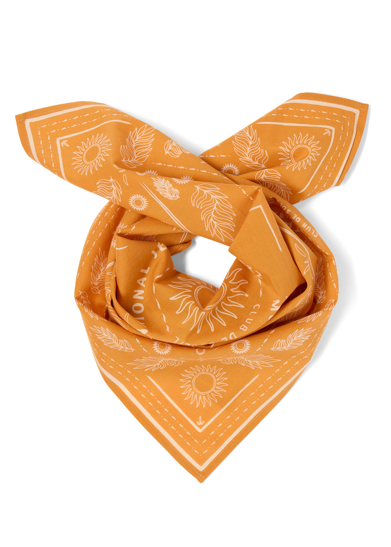 Damski Szalik Mustang Sunrise Bandana Golden Oak - 1016135-7080