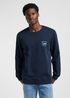 Mska Bluza Lee Crew Sweatshirt Rivet Navy - 112364562