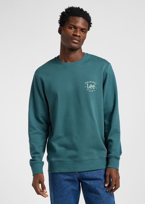 Lee Crew Sweatshirt - Evergreen 112364563