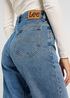 Damskie Spodnie Dzinsowe Lee Rider Loose Modern Mid - 112355132