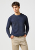 Meski Sweter Wrangler Crewneck Sweater Navy - 112364288