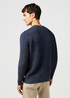 Meski Sweter Wrangler Crewneck Sweater Navy - 112364288