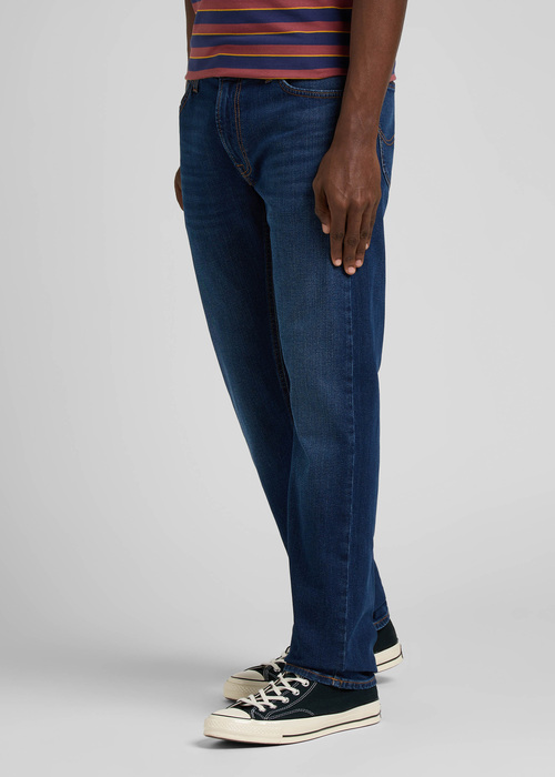 Meskie Spodnie Dzinsowe Lee Daren Zip Fly Dark Hunt - L707VME13