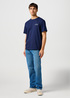 Meski T Shirt Wrangler Graphic Tee Navy - 112362367