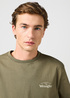 Meski T Shirt Wrangler Graphic Tee Dusty Olive - 112362368