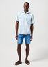 Meska Koszula Materialowe Wrangler Short Sleeve 1 Pocket Shirt Dream Blue - 112362379