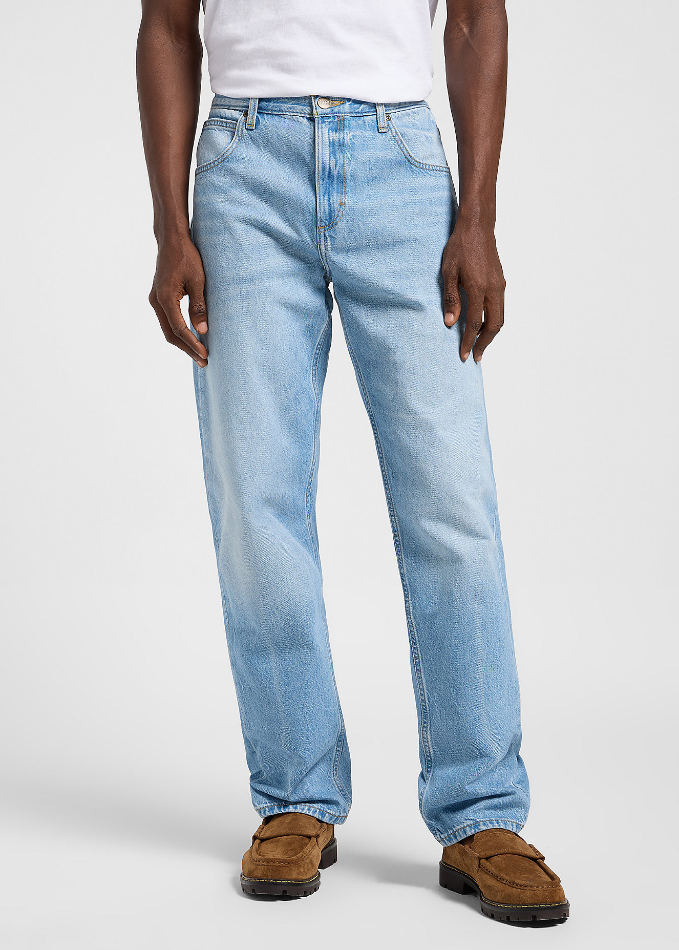 Mskie Spodnie Dinsowe Lee Oscar Pure Handsome - 112364191