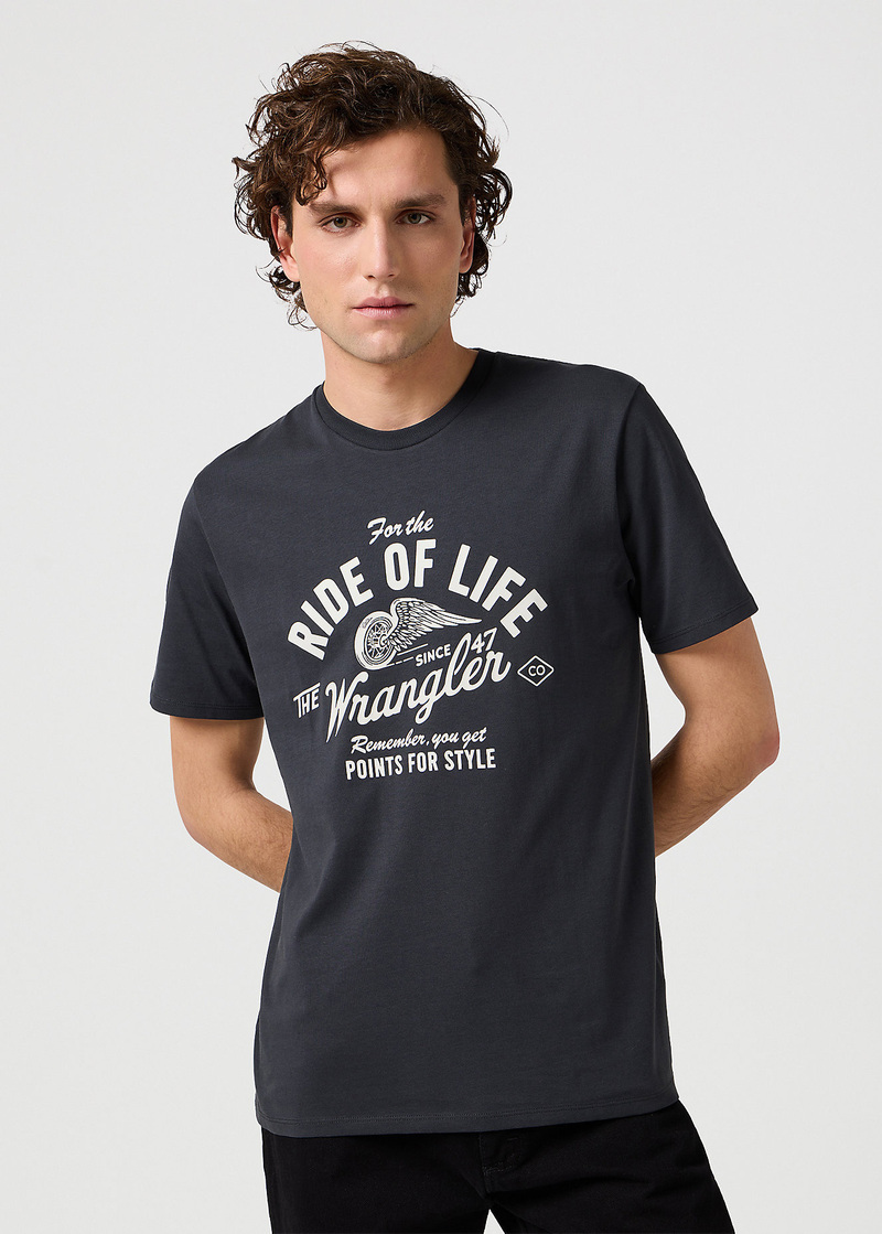 Meski T Shirt Wrangler Americana Tee - 112362790