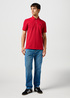 Meska Koszulka Polo Wrangler Polo Shirt Red - 112362387