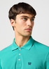 Meska Koszulka Polo Wrangler Polo Shirt Porcelain Green - 112362390