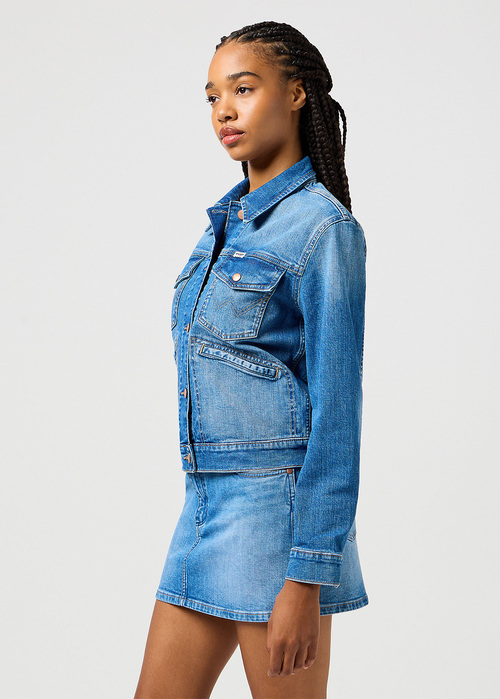 Sukienka Dzinsowa Wrangler Heritage Jacket Wrugged - 112362616