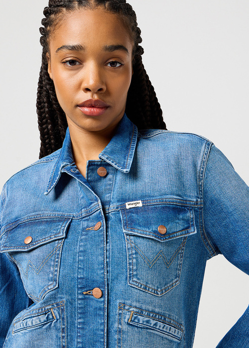 Sukienka Dzinsowa Wrangler Heritage Jacket Wrugged - 112362616