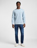 Meska Bluza Lee Patch Crew Sweatshirt Concrete Gray - 112363879