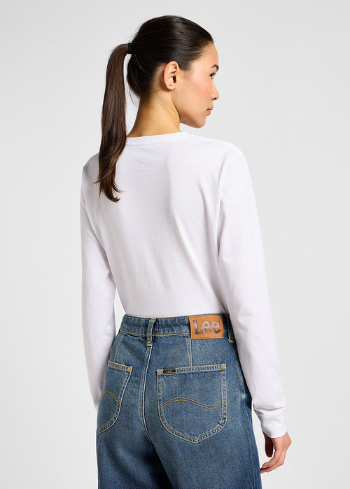 Koszulka Z Dlugim Rekawem Lee 2pack Long Sleeve Tee Blackwhite - 112356761