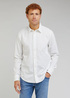 Meska Koszula Materialowe Lee Patch Shirt Bright White - LL37BMLJ