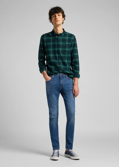 Meskie Spodnie Dzinsowe Lee Malone Mid Worn Martha - L736QDTO