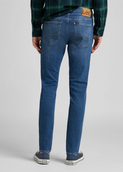 Meskie Spodnie Dzinsowe Lee Malone Mid Worn Martha - L736QDTO