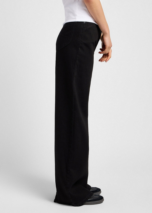 Damskie Spodnie Dinsowe Lee Stella A Line Clean Black - L31SWBD60