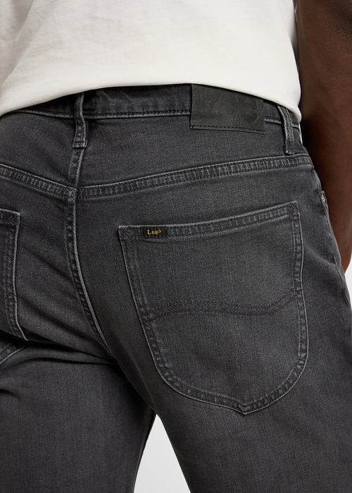 Meskie Spodnie Dzinsowe Lee Leon Cement - 112356581