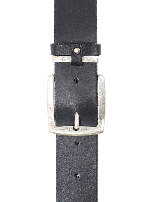 Pasek Meski Cross Jeans Leather Belt Black 020 - 0440K-020