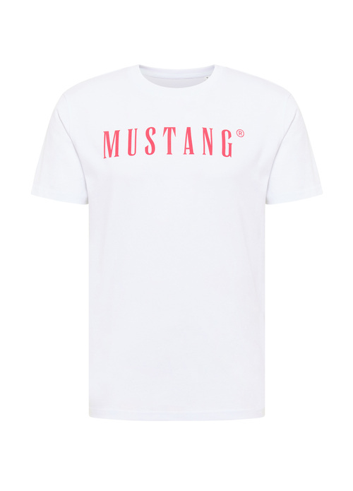 Meski T Shirt Mustang Alex C Logo Tee General White - 1013221-2045