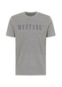 Mustang Alina C Logo Tee Light Grey Melange - 1013221-4140 Mustang Alina C Logo Tee Light Grey Melange - 1013221-4140