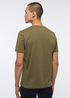 Meski T Shirt Mustang Alex C Logo Tee Burnt Olive - 1013221-6358