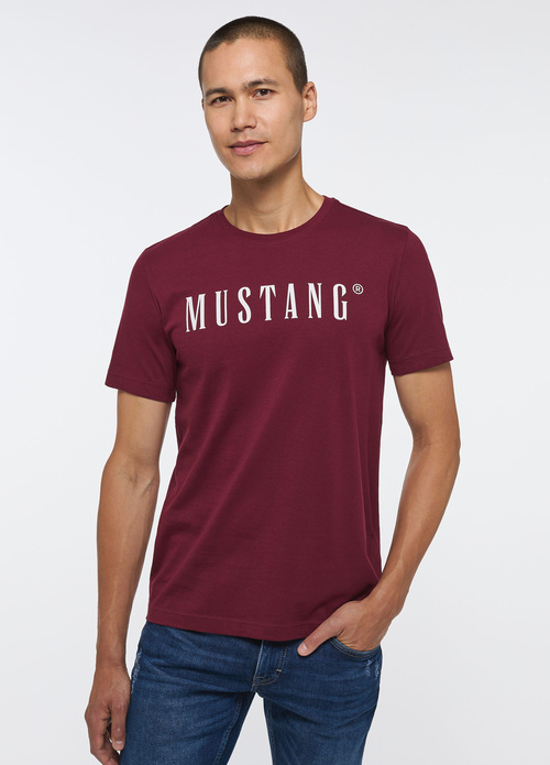 Mustang Alex C Logo Tee - Zinfadel 1013221-7184