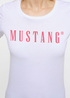 Damski T Shirt Mustang Alina C Logo Tee General White - 1013222-2045