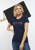 Mustang Alina C Logo Tee Blue Nights - 1013222-4085 Mustang Alina C Logo Tee Blue Nights - 1013222-4085