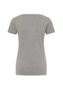 Damski T Shirt Mustang Alina C Logo Tee Light Grey Melange - 1013222-4141