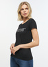 Mustang Alina C Logo Tee Black - 1013222-4142 Mustang Alina C Logo Tee Black - 1013222-4142