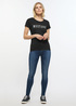 Mustang Alina C Logo Tee Black - 1013222-4142 Mustang Alina C Logo Tee Black - 1013222-4142