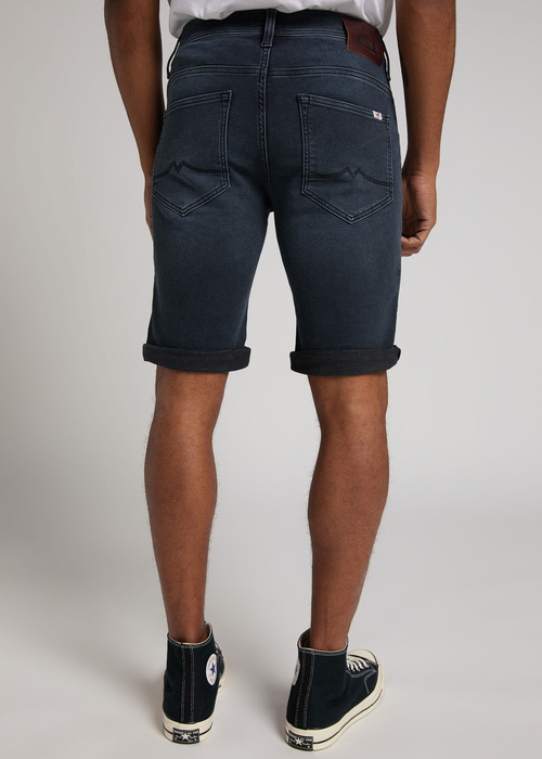 Meskie Szorty Dzinsowe Mustang Chicago Shorts Denim Blue - 1012670-5000-943