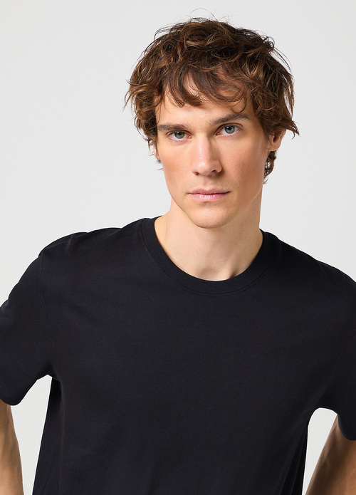 Meski T Shirt Wrangler 2 Pack Tee Black - W7G9DH100