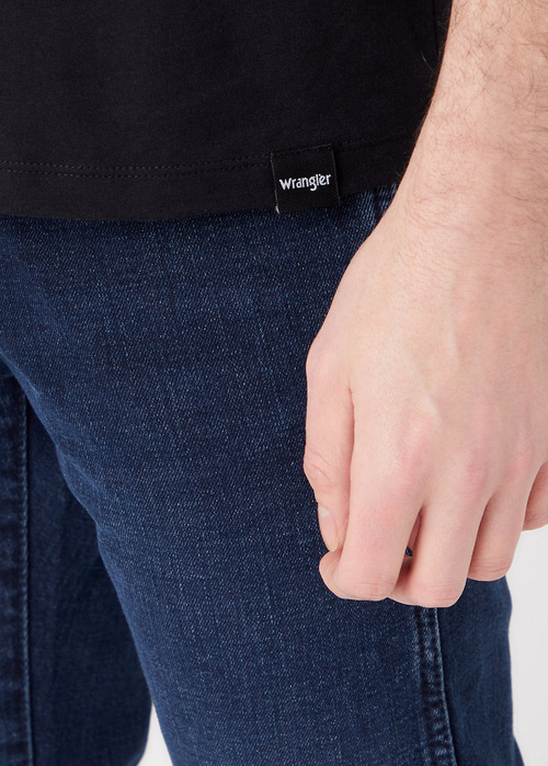 Meski T Shirt Wrangler 2 Pack Tee Black - W7G9DH100