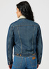 Damska Kurtka Dzinsowa Wrangler Heritage Sherpa Jacket Washed - 112355410