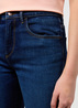 Damskie Spodnie Dinsowe Wrangler Straight Dark Wash - 112351899