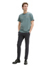 Meski T Shirt Tom Tailor T Shirt With A Print Trooper Green - 1037803-31090