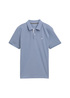 Meska Koszulka Polo Tom Tailor Basic Polo With Contrast Dove Blue - 1031006-37533
