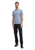 Meska Koszulka Polo Tom Tailor Basic Polo With Contrast Dove Blue - 1031006-37533